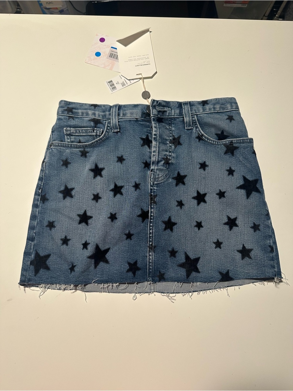 Current/Elliot Star Mini Skirt. NWT. Size 25. Retail- $250
